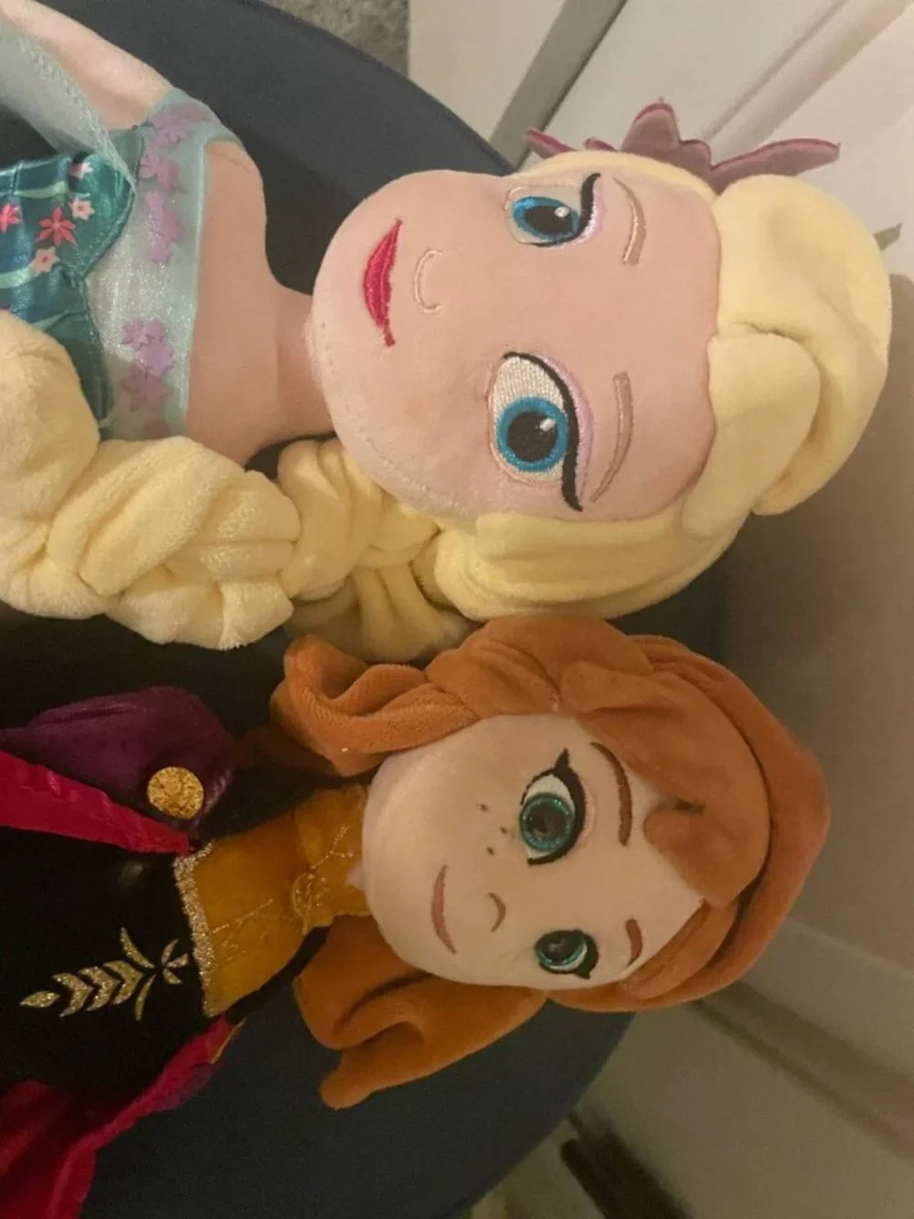 Disney Frozen Elsa & Anna Plush Doll Set | Princesscore Kidcore Sisters Ty